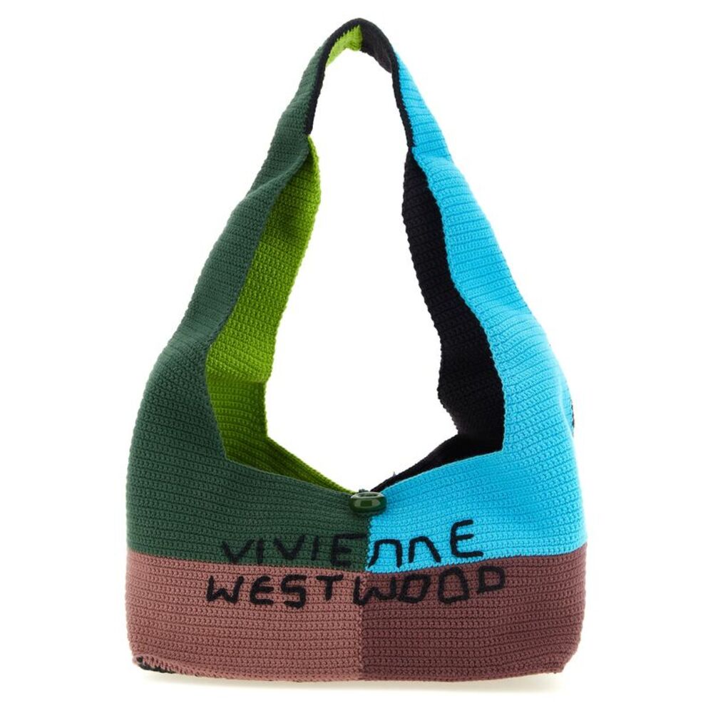 Vivienne Westwood Multicolor Cotton Shoulder Women's Bag